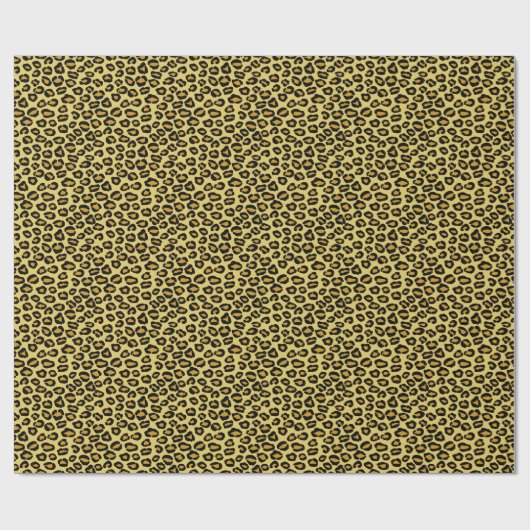 Leopard Pattern Cadeaupapier (Vlak)