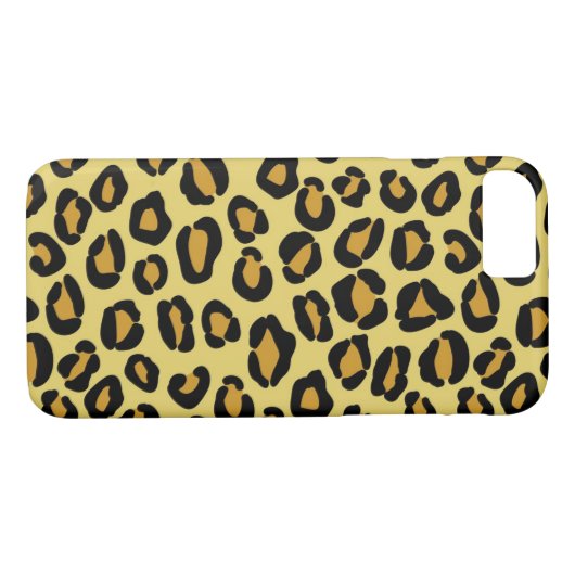 Leopard Pattern Case-Mate iPhone Case (Achterkant (Horizontaal))