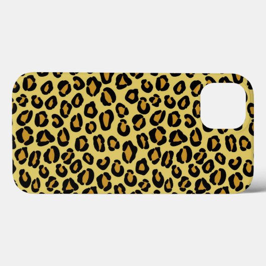 Leopard Pattern Case-Mate iPhone Case (Achterkant (horizontaal))