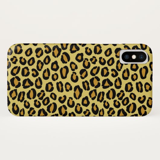 Leopard Pattern Case-Mate iPhone Case (Achterkant (horizontaal))