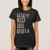 Leopard Pattern Cute Gift moeder mam Legend vrouw T-shirt (Voorkant)