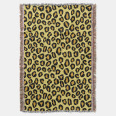 Leopard Pattern Deken (Voorkant Verticaal)