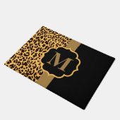 Leopard Pattern Deurmat (Schuin)