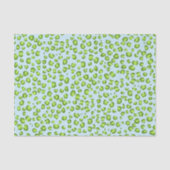 Leopard Pattern Green Gift Tissuepapier (Voorkant)