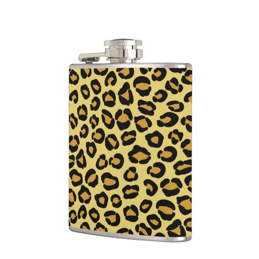 Leopard Pattern Heupfles (Links)