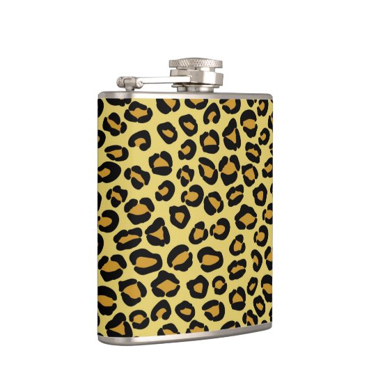 Leopard Pattern Heupfles (Rechts)