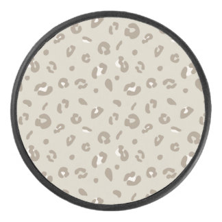 Leopard Pattern Hockey Puck