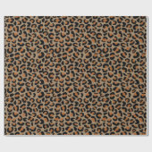 Leopard Pattern Housewarming Gifts Naadloos Cadeaupapier (Vlak)