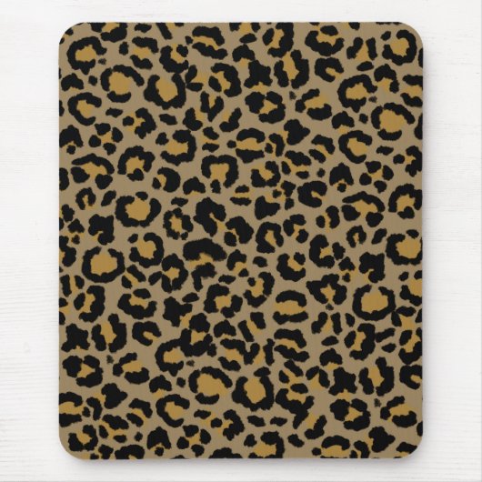 Leopard Pattern in Natural 2 Muismat (Voorkant)