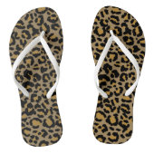 Leopard Pattern in Natural 2 Teenslippers (Voetbed)