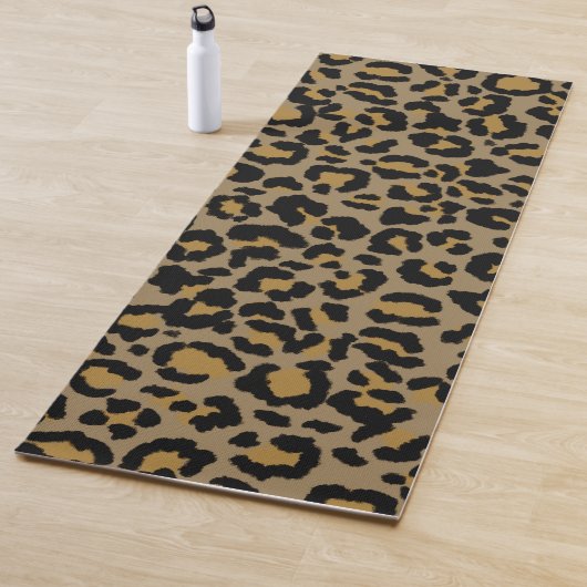 Leopard Pattern in Natural 2 Yogamat (In situ)