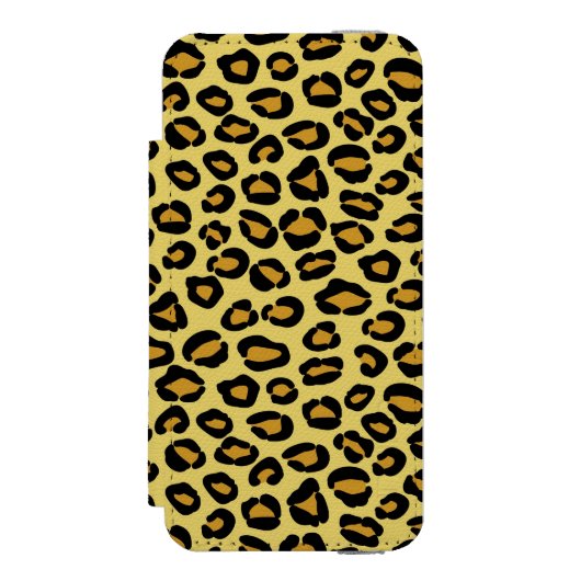 Leopard Pattern Incipio iPhone Portemonnee Hoesje (Voorkant Agenda)