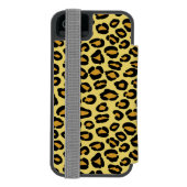 Leopard Pattern Incipio iPhone Portemonnee Hoesje (Agenda Achterkant)