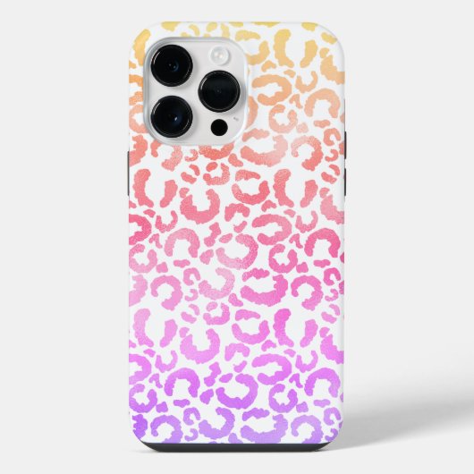 Leopard Pattern iPhone Hoesje (Achterkant)