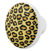 Leopard Pattern Keramische Knop (Rechts)