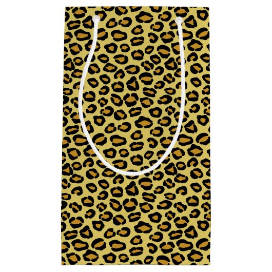 Leopard Pattern Klein Cadeauzakje (Voorkant)