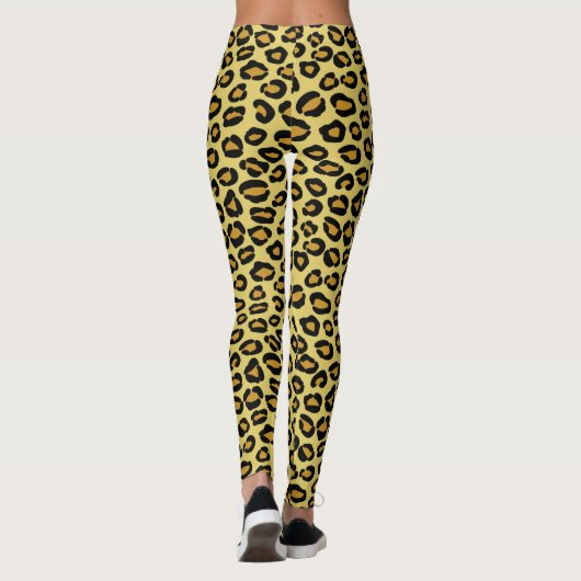 Leopard Pattern Leggings (Achterkant)