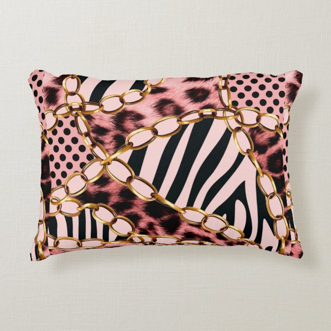 Leopard Pattern, Leopard Print, Animal print, Accent Kussen (Voorkant)