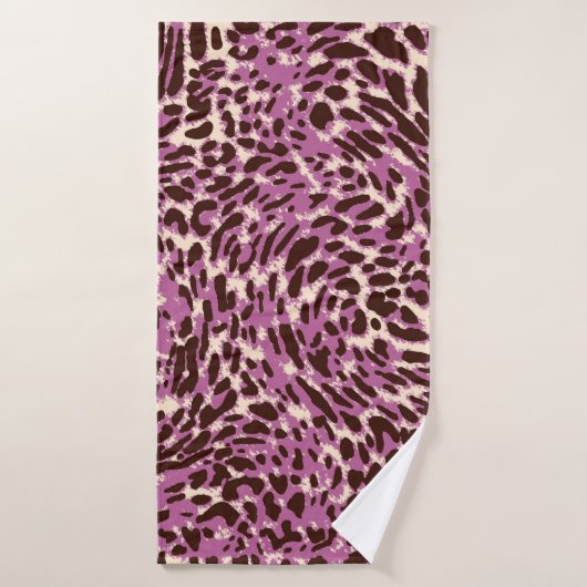 Leopard Pattern, Leopard Print, Animal print, Badhanddoek (Badhanddoek)