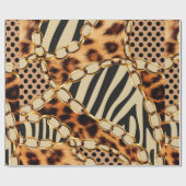 Leopard Pattern, Leopard Print, Animal print, Cadeaupapier (Vlak)