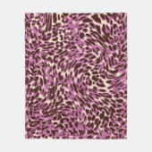 Leopard Pattern, Leopard Print, Animal print, Fleece Deken (Voorkant)