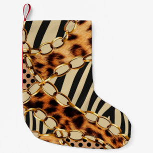 Leopard Pattern, Leopard Print, Animal print, Kleine Kerstsok