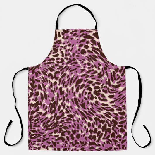 Leopard Pattern, Leopard Print, Animal print, Schort (Voorkant)