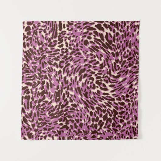 Leopard Pattern, Leopard Print, Animal print, Wandkleed (Voorkant)