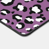 Leopard Pattern, Leopard Spots, Paarse Leopard Bureaumat (Hoek)