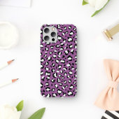 Leopard Pattern, Leopard Spots, Paarse Leopard Case-Mate iPhone Case