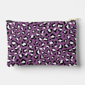 Leopard Pattern, Leopard Spots, Paarse Leopard Etui (Achterkant)
