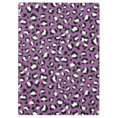 Leopard Pattern, Leopard Spots, Paarse Leopard Klembord (Achterkant)