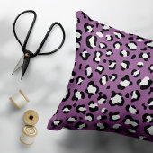 Leopard Pattern, Leopard Spots, Paarse Leopard Kussensloop