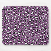 Leopard Pattern, Leopard Spots, Paarse Leopard Muismat (Voorkant)