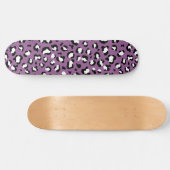 Leopard Pattern, Leopard Spots, Paarse Leopard Persoonlijk Skateboard (Horizontaal)