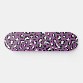 Leopard Pattern, Leopard Spots, Paarse Leopard Persoonlijk Skateboard (Horizontaal)