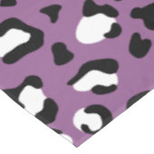 Leopard Pattern, Leopard Spots, Paarse Leopard Tafelkleed (Gekanteld)