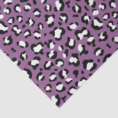 Leopard Pattern, Leopard Spots, Paarse Leopard Tissuepapier (Detail)