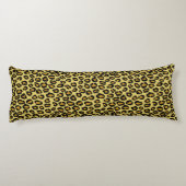 Leopard Pattern Lichaamskussen (Achterkant)