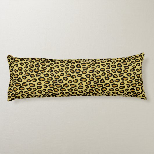 Leopard Pattern Lichaamskussen (Achterkant)