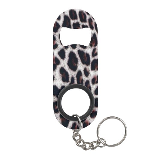 Leopard Pattern Mini Flessenopener (Achterkant)