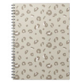 Leopard Pattern Notitieboek (Voorkant)
