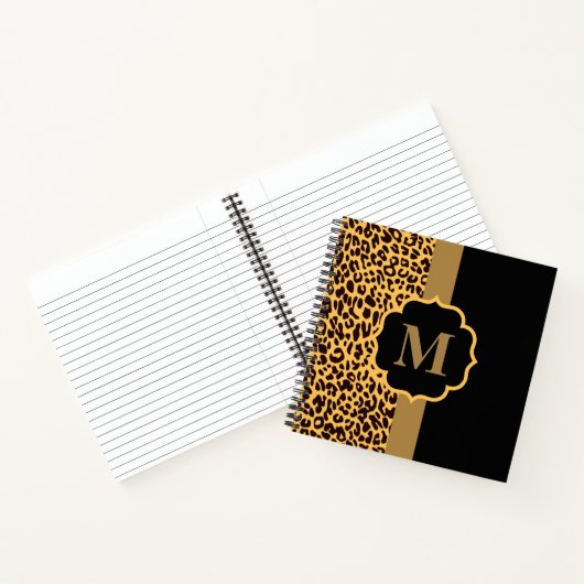 Leopard Pattern Notitieboek (Binnen)
