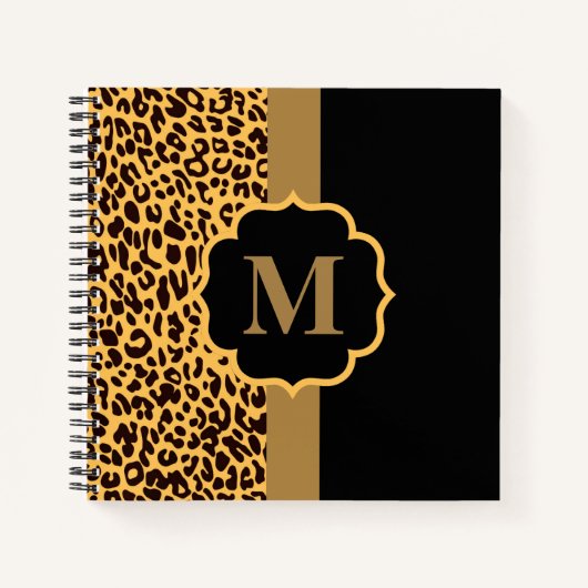 Leopard Pattern Notitieboek (Voorkant)