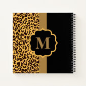 Leopard Pattern Notitieboek (Achterkant)