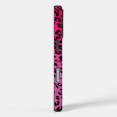 Leopard Pattern on Colorful Backdrop Case-Mate iPhone Case (Achterkant / Rechts)