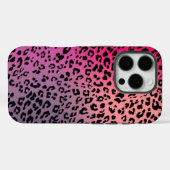 Leopard Pattern on Colorful Backdrop Case-Mate iPhone Case (Achterkant (horizontaal))