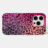 Leopard Pattern on Colorful Backdrop Case-Mate iPhone Case (Achterkant (horizontaal))