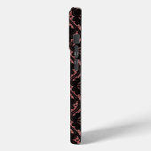 Leopard Pattern op Roze Case-Mate iPhone Case (Achterkant / Links)