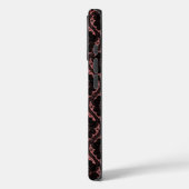 Leopard Pattern op Roze Case-Mate iPhone Case (Achterkant / Links)